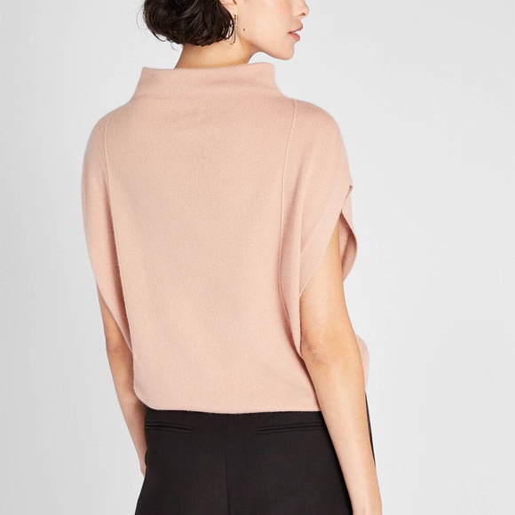 Cashmere Abhy Sweater -Brand New -NEVER WORN - Dusty Pink - Picture 2 of 6